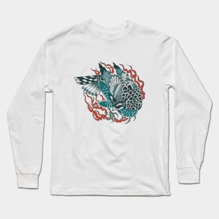 Bird Traditional tattoo Long Sleeve T-Shirt